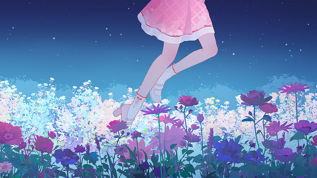 闪耀暖暖4周年庆暖暖纪念曲MV原画（图ZMzU0NDMxMjQw） - 商业插画 - 站酷设计师风绽原创素材 - 站酷ZCOOL