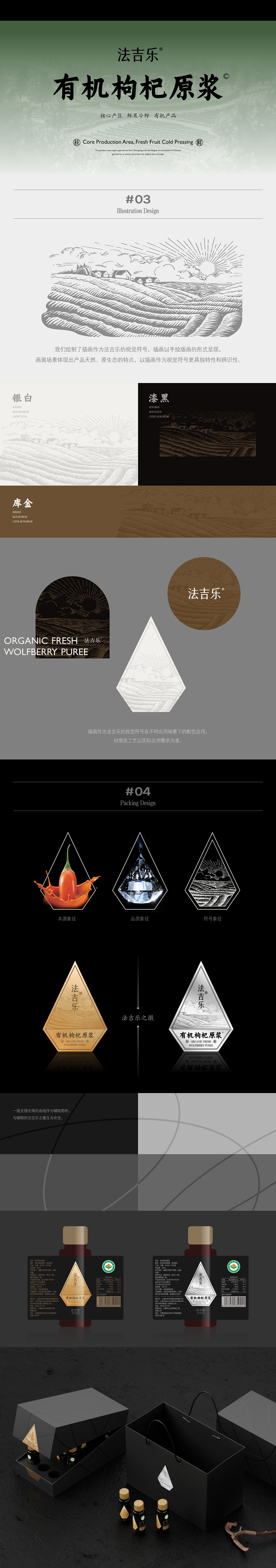 枸杞原浆——上方传媒 X 《法吉乐》品牌 包装（图ZMzQxNTQyODMy） - 品牌 - 站酷设计师上方传媒原创素材 - 站酷ZCOOL