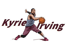 Nike欧文5球鞋海报