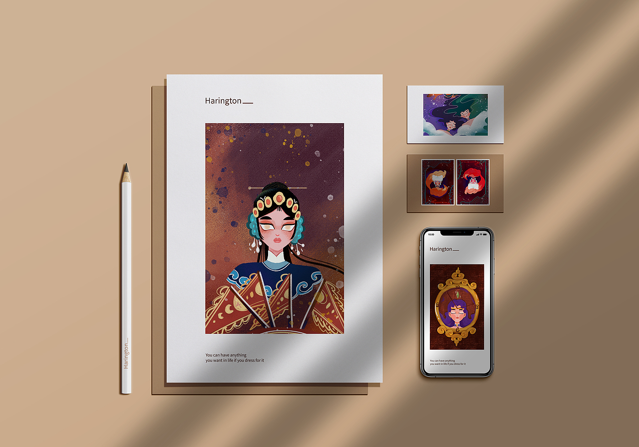 【数字幻想】系列插图（图ZMjE5MjIzNjMy） - 商业插画 - 站酷设计师牧木西mumuxi原创素材 - 站酷ZCOOL