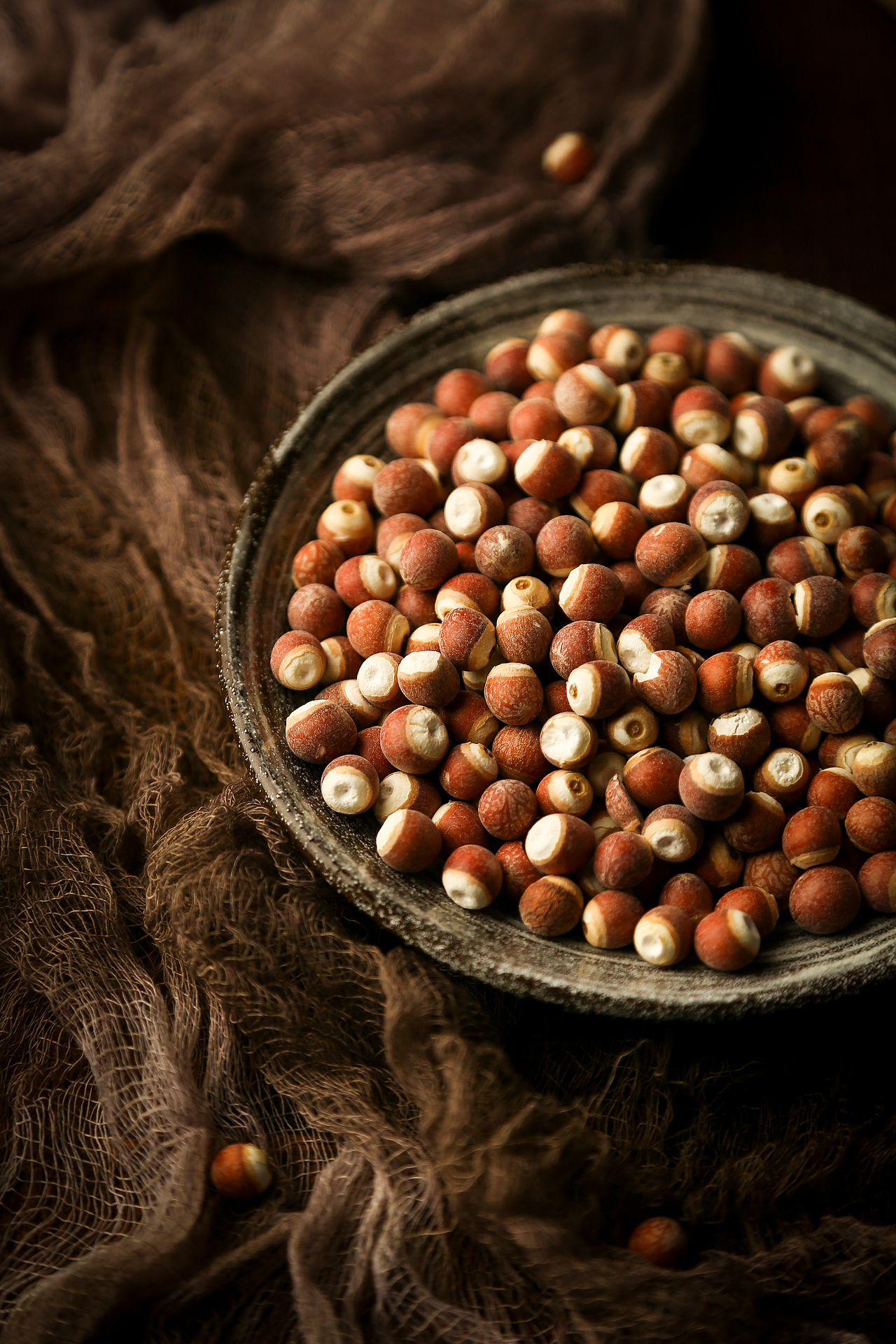 中药材拍摄 芡实