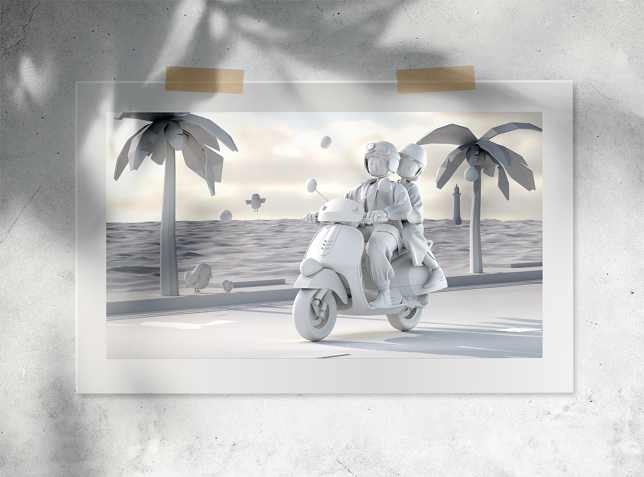 小浪漫 part 1（图ZMTk4MzEyMDAw） - 海报 - 站酷设计师Bakalaa原创素材 - 站酷ZCOOL