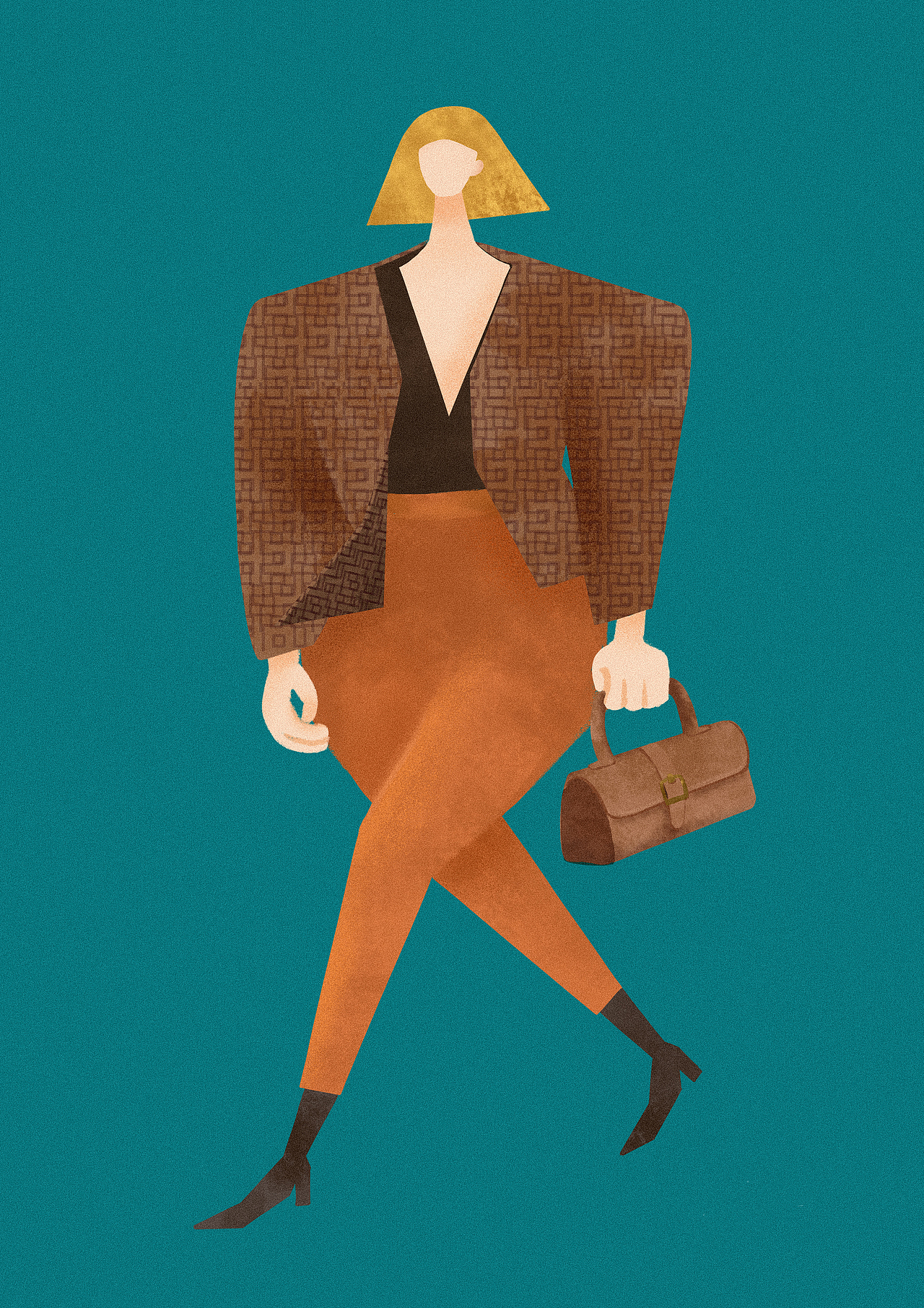 扁平风人物插画（图ZMjMyNjgxNDQw） - 创作习作 - 站酷设计师MAE梅子原创素材 - 站酷ZCOOL