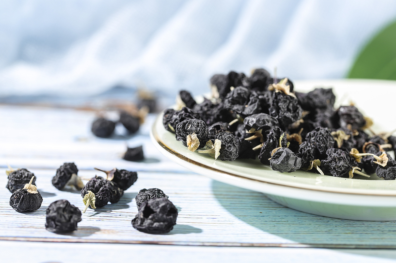 一些中药材/亚麻籽/三七/黑枸杞/桂圆肉