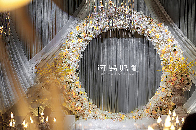 河马婚礼｜西式婚礼（灰色＋黄色）（图ZMTM4NjE0OTY0） - 人文/纪实摄影 - 站酷设计师河马婚礼原创素材 - 站酷ZCOOL
