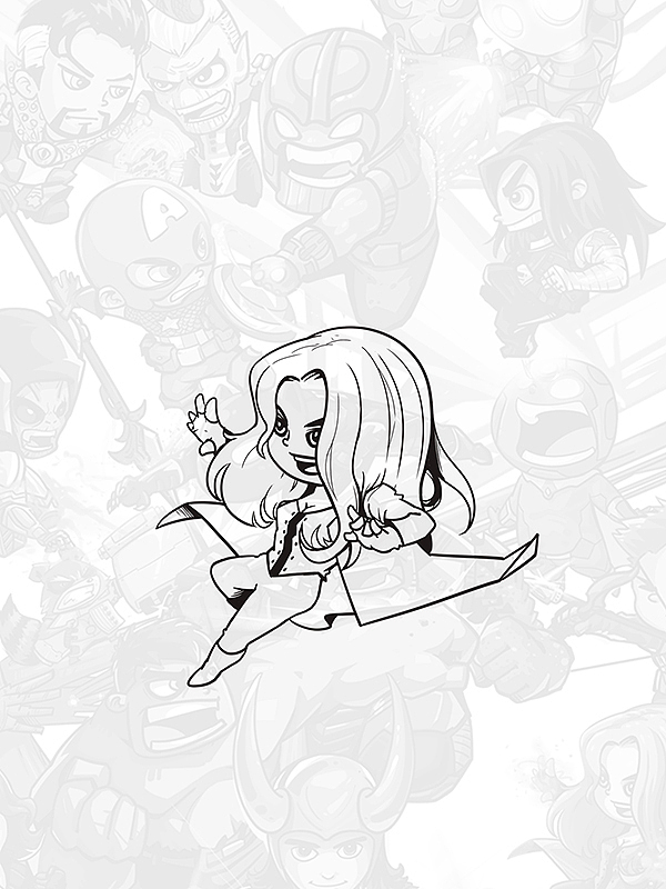 《复仇者联盟：无限战争》 系列二（图ZMTE0MTA5OTg0） - 商业插画 - 站酷设计师GORGEOUS_高三欠原创素材 - 站酷ZCOOL