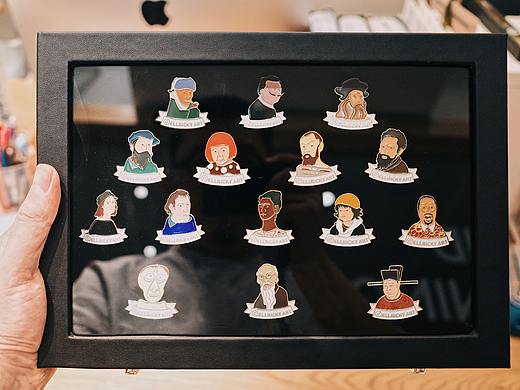 《艺术·家》主题徽章文创产品设计