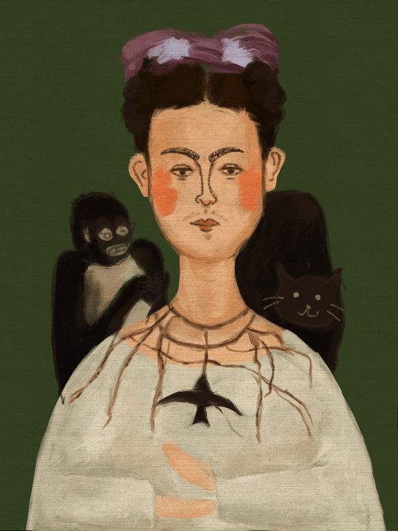 名画动图恶搞（图ZMTUyOTM1OTUy） - 创作习作 - 站酷设计师lrelynne原创素材 - 站酷ZCOOL