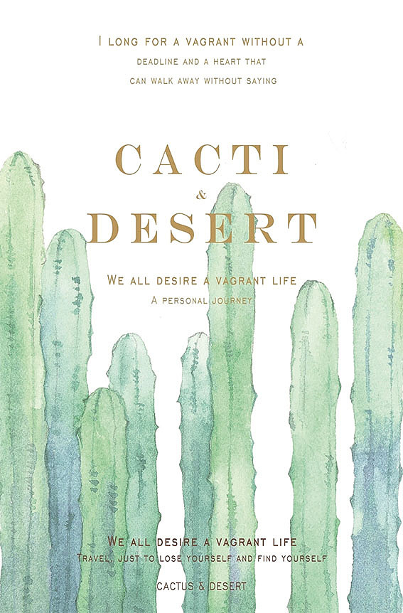 小清新水彩仙人掌 明信片多图（图ZMTI4NjgwODA0） - 商业插画 - 站酷设计师弯总还是不会画猫原创素材 - 站酷ZCOOL