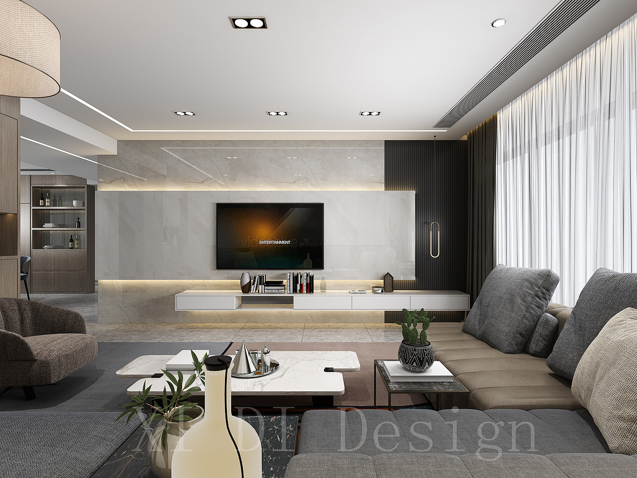 现代极简黑白灰（图ZMTY5ODYxNjgw） - 家装设计 - 站酷设计师找不着北1原创素材 - 站酷ZCOOL