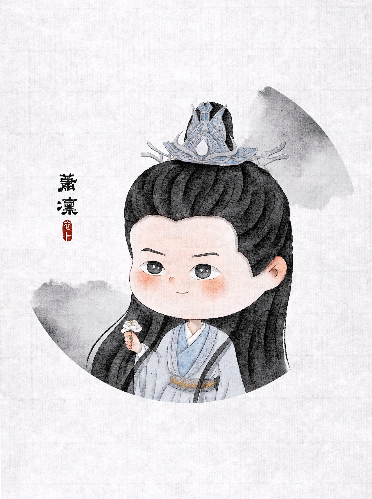 《长月烬明》古风人物头像创作
