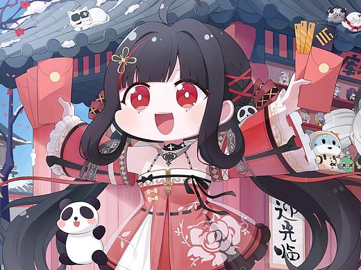 Q版插画