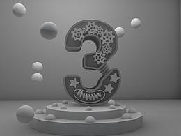 C4D练习作品