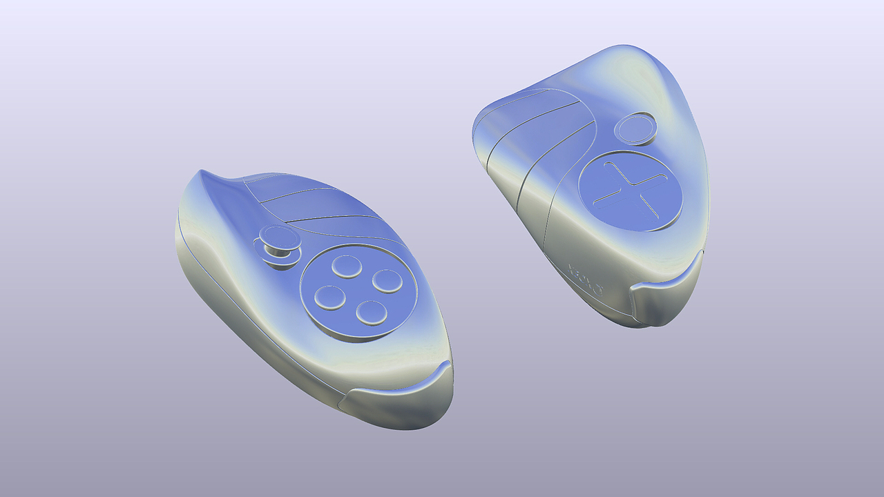 x-box手柄临摹练习