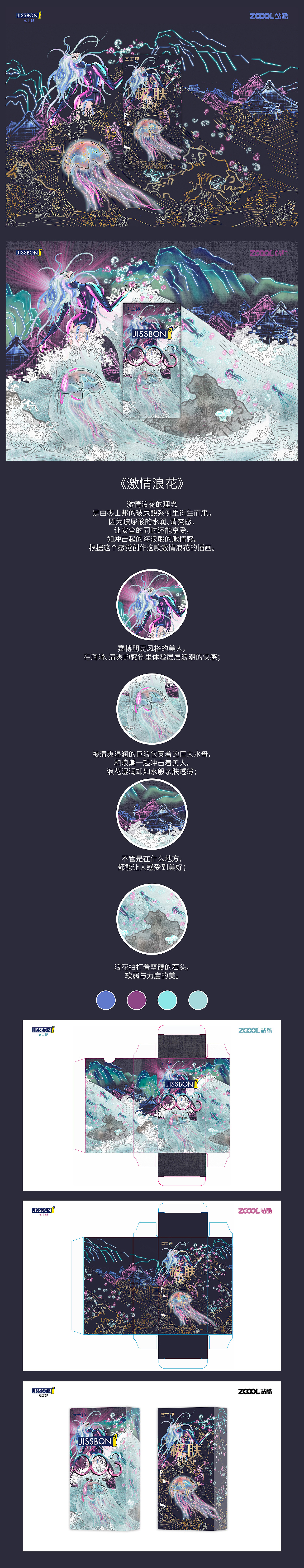 激情浪花（图ZMjUwNzAwNTY4） - 包装 - 站酷设计师書妃畫原创素材 - 站酷ZCOOL
