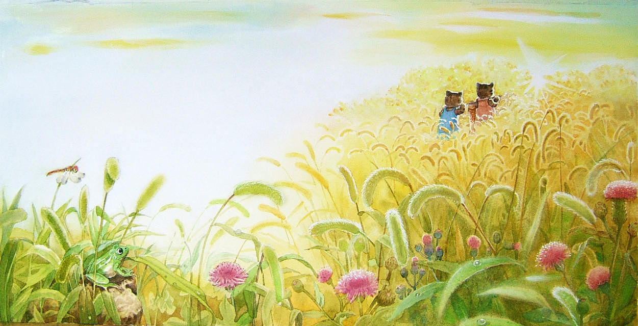 小猫钓鱼（图ZNjg1ODI3MDg=） - 儿童插画 - 站酷设计师1979水印原创素材 - 站酷ZCOOL