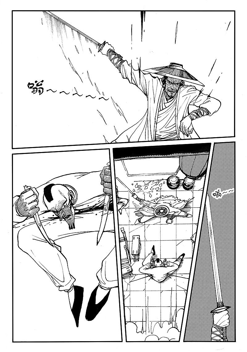 《客栈》第二章 刀客（图ZMjA0MzMxMTY=） - 短篇/格漫 - 站酷设计师Edwarde_Liu原创素材 - 站酷ZCOOL
