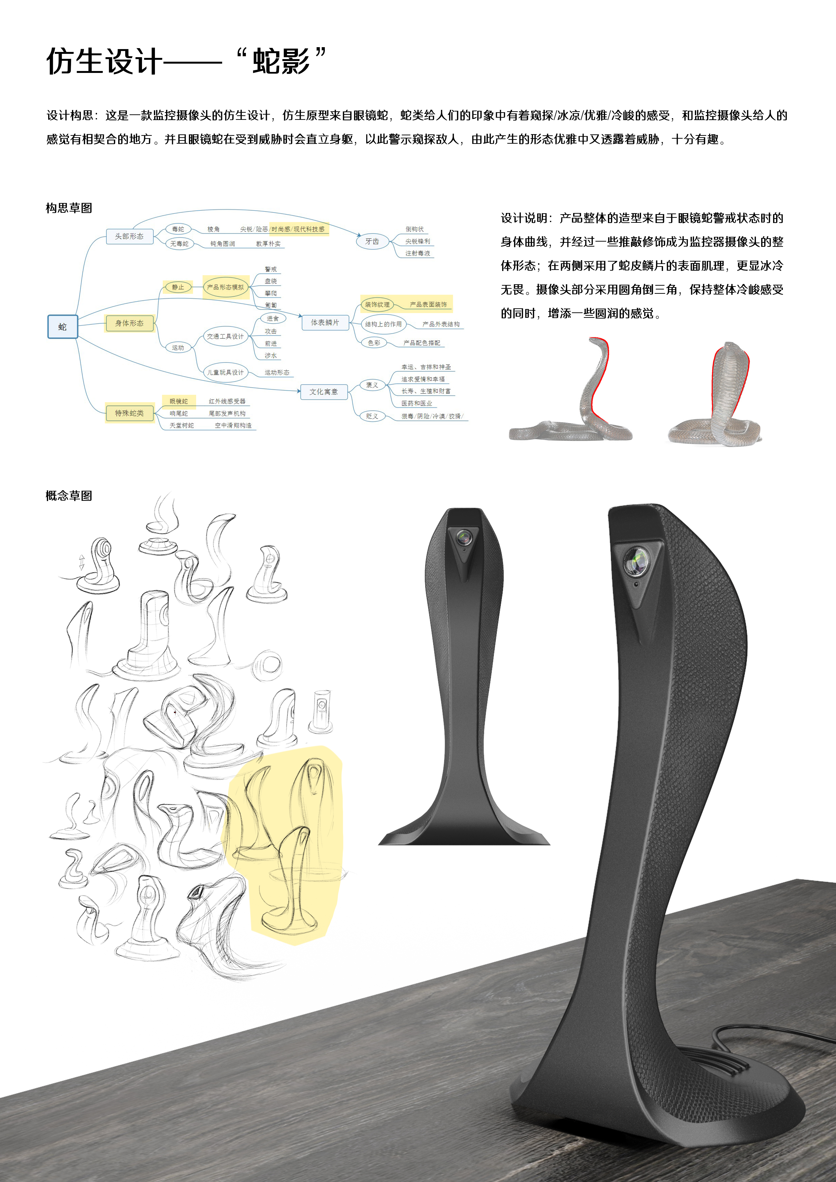 仿生机器蛇的设计图图片