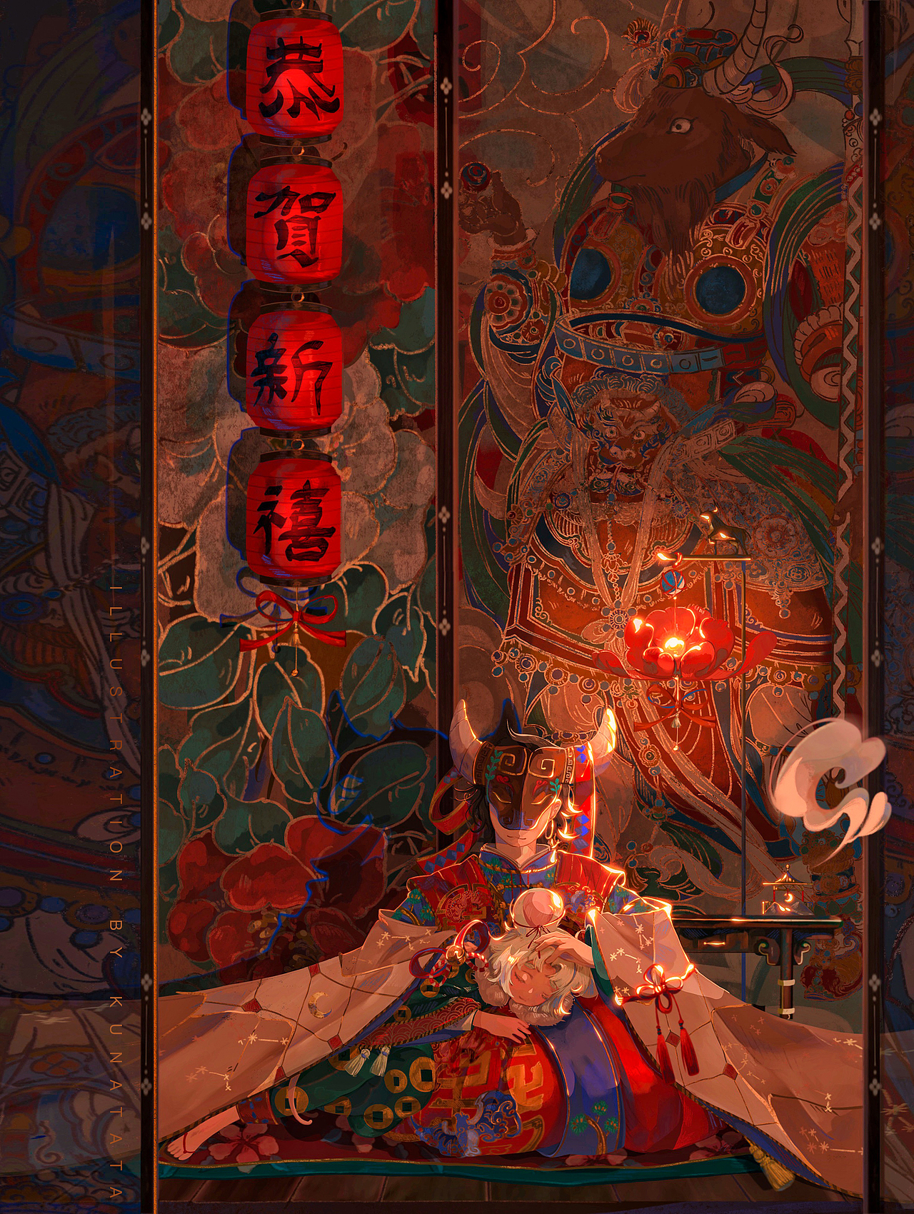 2021年终总结（图ZMjgzMjc4ODQ0） - 商业插画 - 站酷设计师KUNATATA原创素材 - 站酷ZCOOL