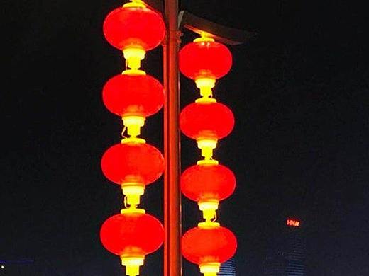 led灯笼路灯装饰-路灯装饰灯笼-世博光电