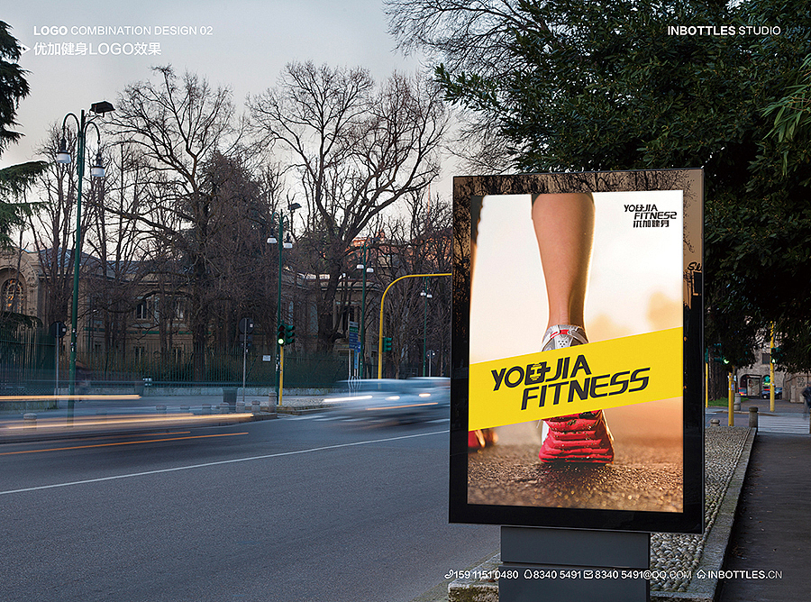 优加健身YOUJIA FITNESS LOGO