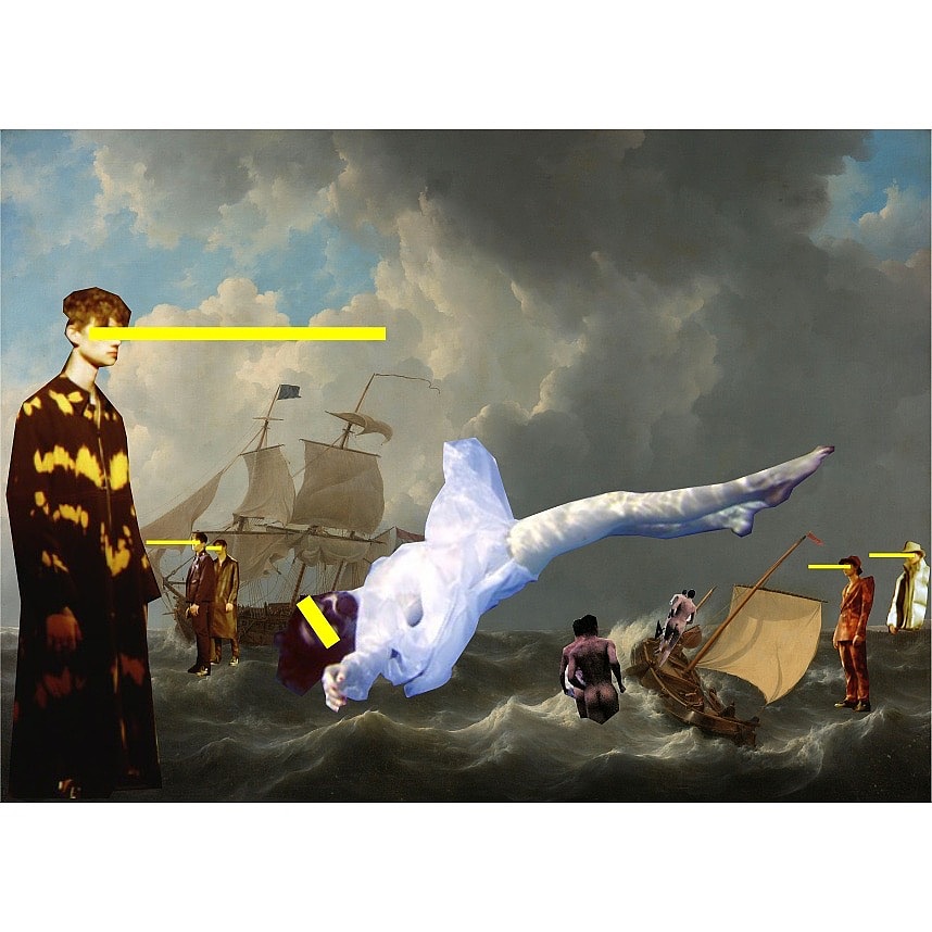 复古时装拼贴画