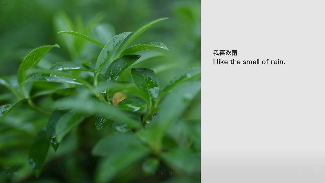 果子碎了宣传片