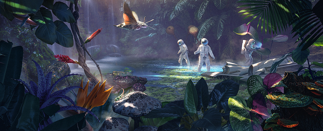 影视合成海报设计流程解析（图ZMTQ4MzMyOTAw） - 海报 - 站酷设计师杰克sean原创素材 - 站酷ZCOOL