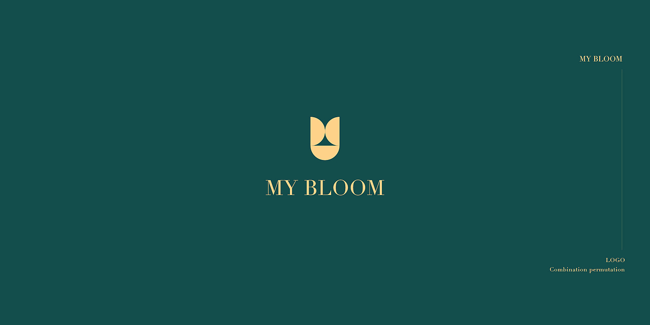 MY BLOOM/我的花店-品牌设计