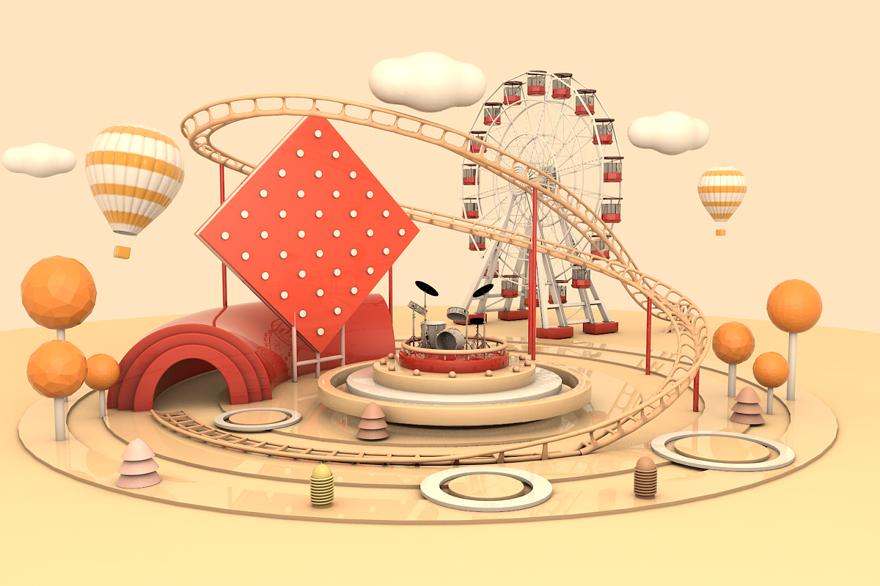 c4d音乐平台,音乐广场