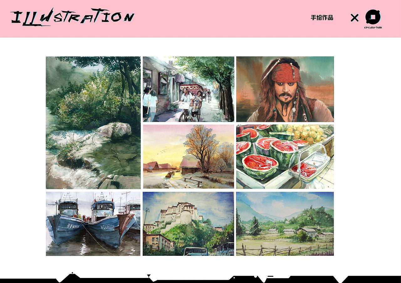 2021小圆孔作品集（图ZMjg1MTI4NDQ4） - 商业插画 - 站酷设计师JUN君W原创素材 - 站酷ZCOOL