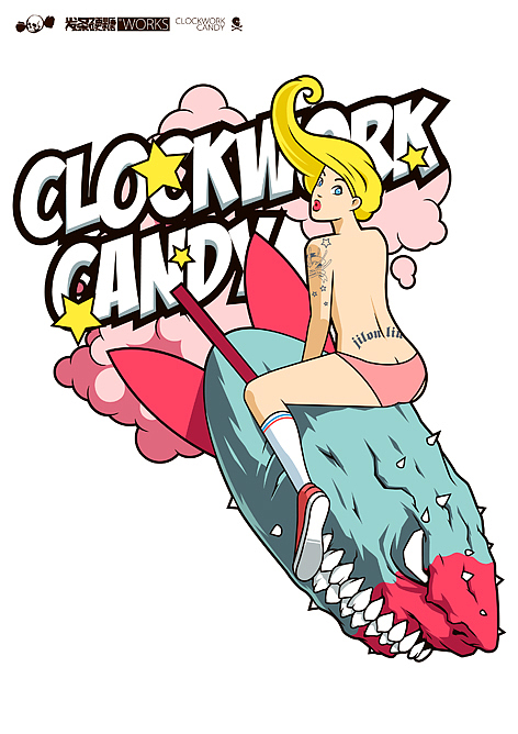 Bomb Girl（图ZNDQ2Mzk4MA==） - 新锐潮流插画 - 站酷设计师发条硬糖原创素材 - 站酷ZCOOL