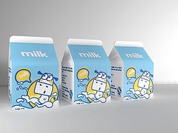 牛奶瓶包装