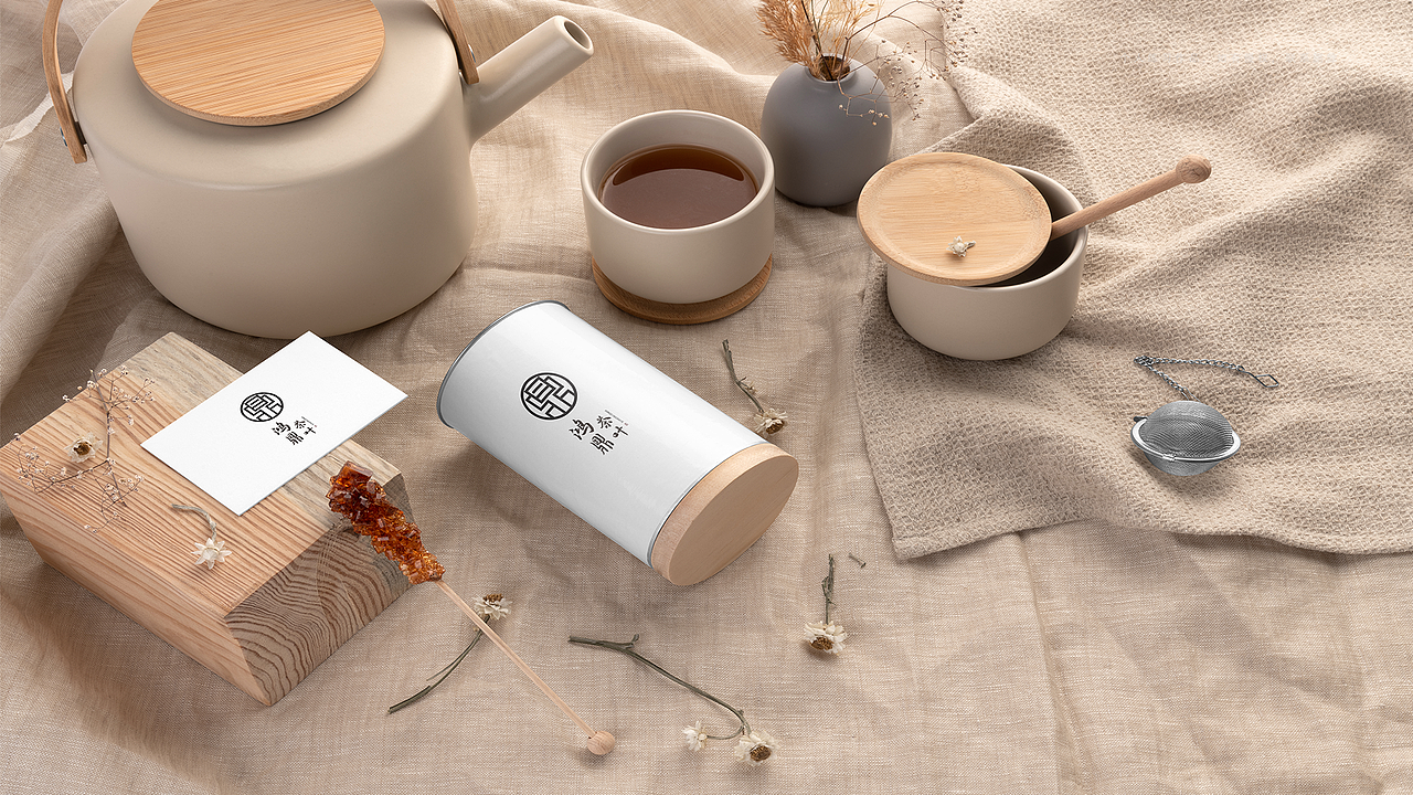 鸿鼎茶叶-品牌设计