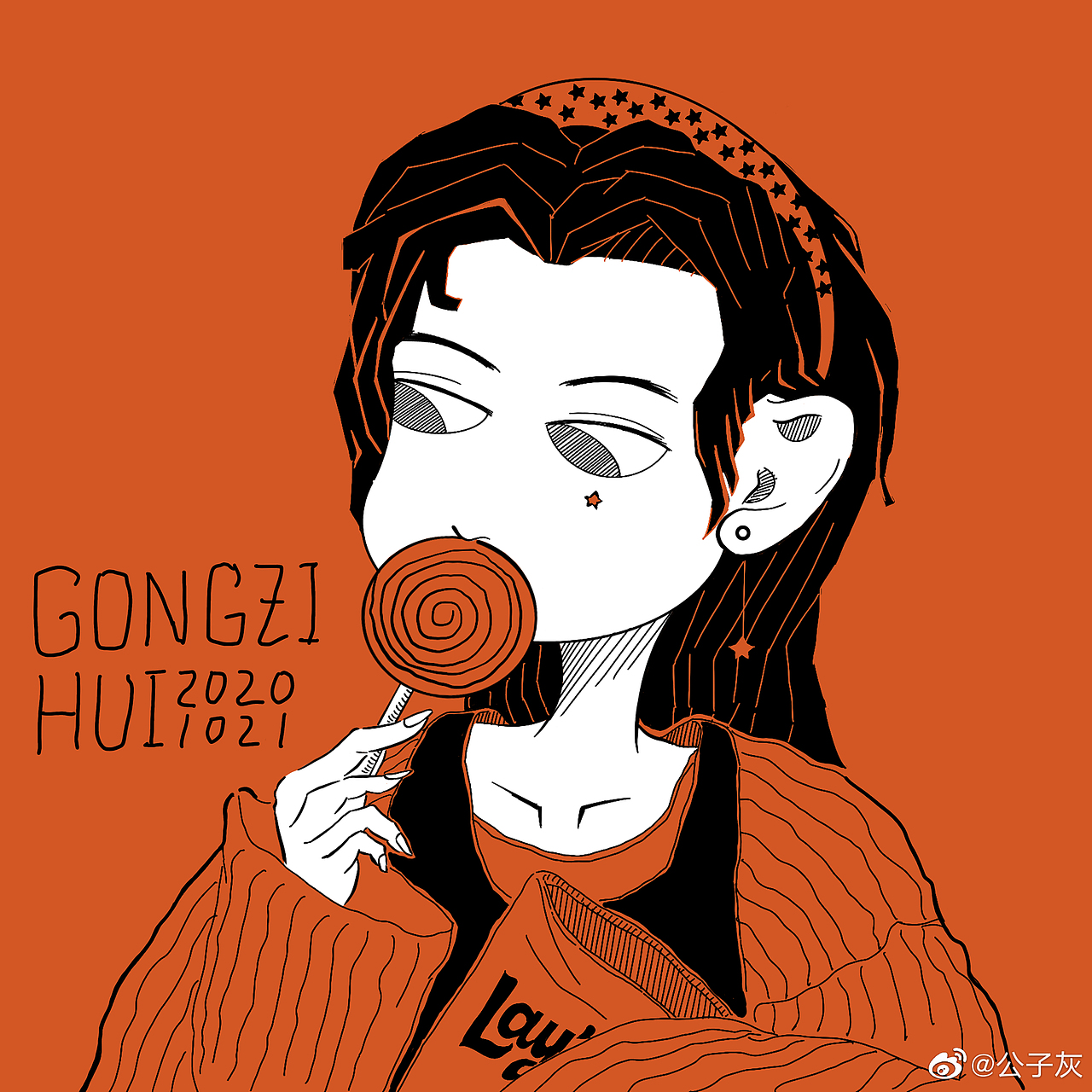 手绘头像，画朋友系列（图ZMjI5NzIyMjcy） - 新锐潮流插画 - 站酷设计师三白ThreeBye原创素材 - 站酷ZCOOL