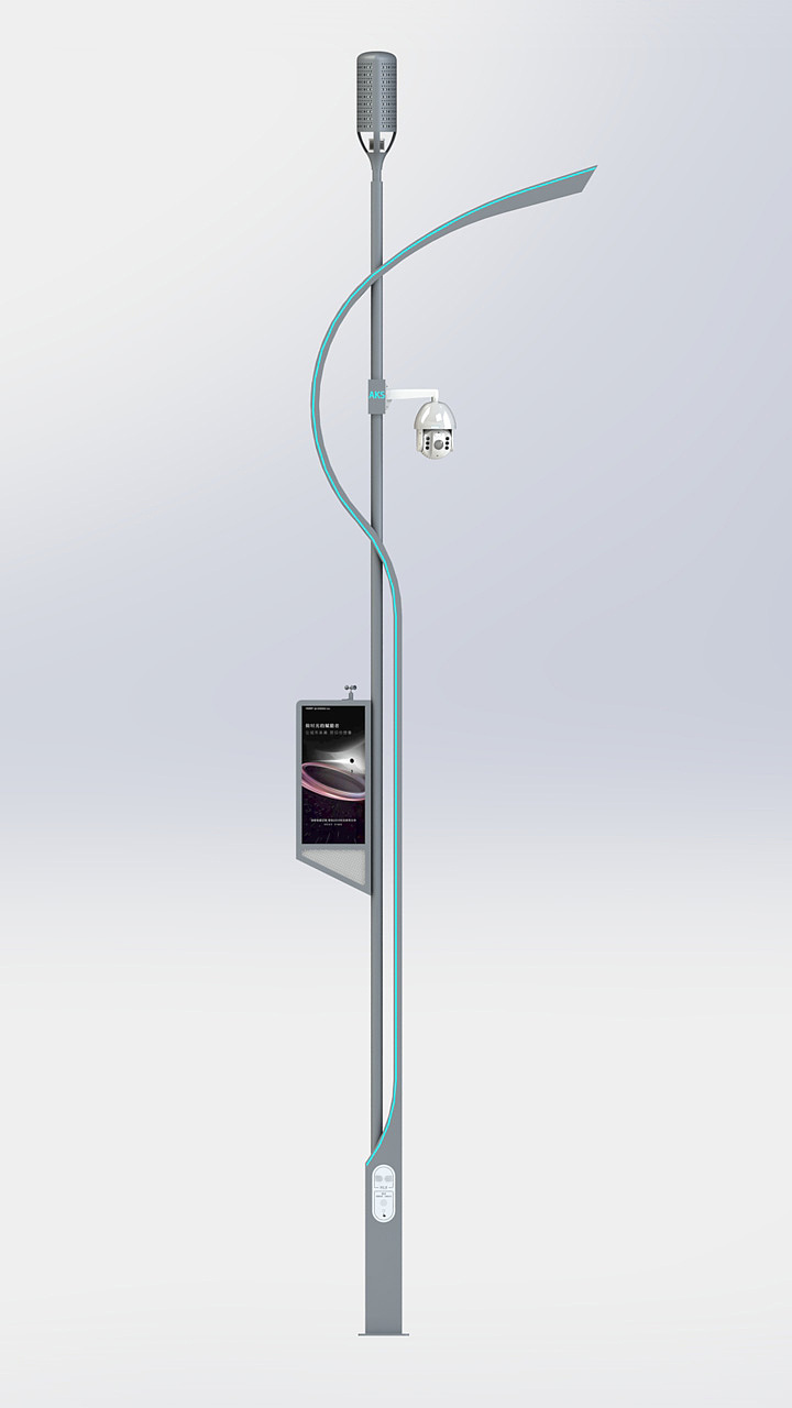 智慧路灯（图ZMjczOTk0ODY4） - 其他工业/产品 - 站酷设计师艾克斯照明原创素材 - 站酷ZCOOL