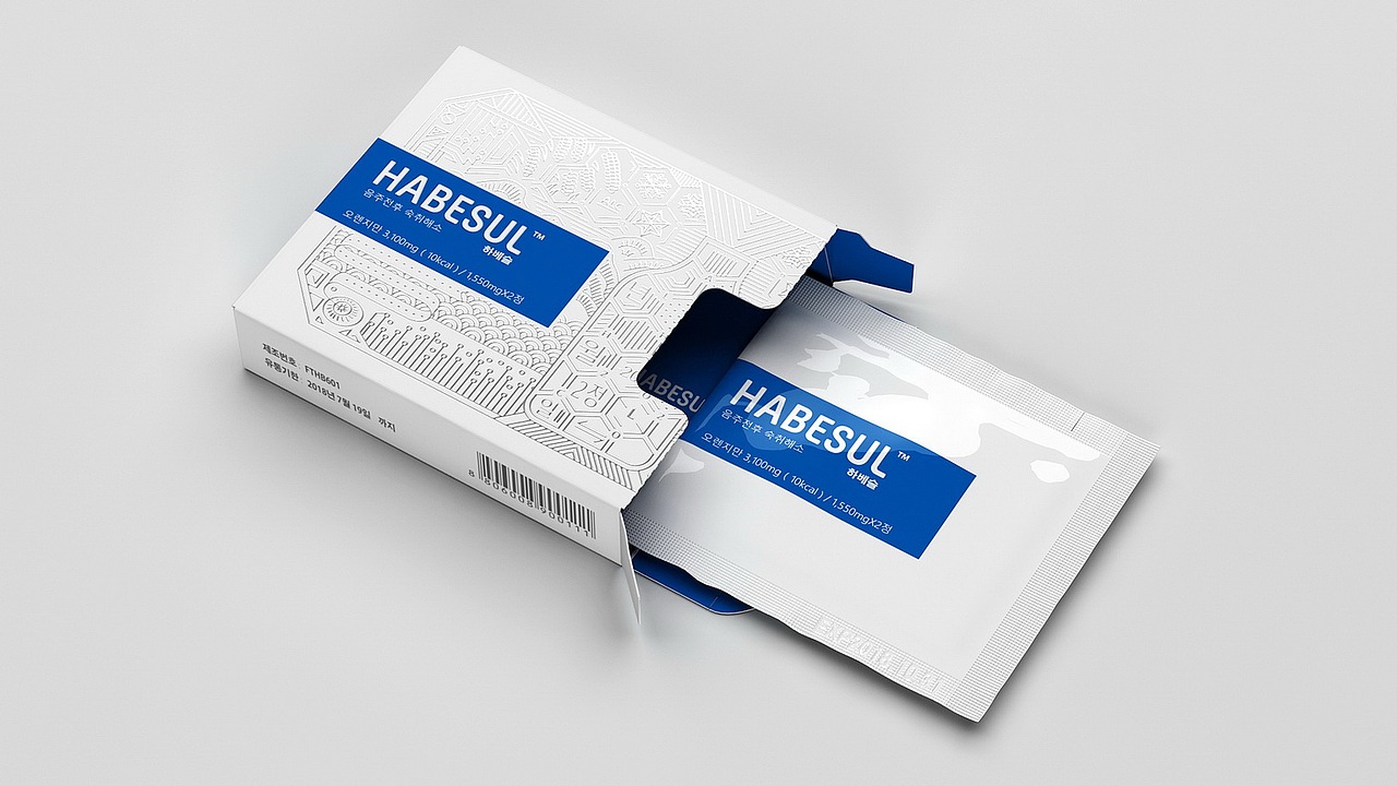 如何让高科技变时尚?韩国解酒糖《韩贝舒》包装设计