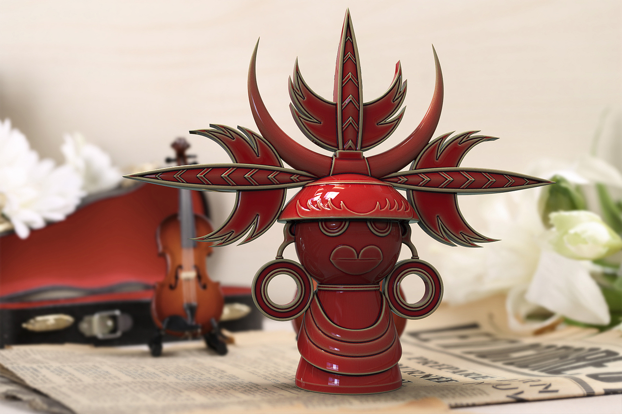 少数民族小公仔（图ZMTcyMjI1NTQ0） - 手办/模玩 - 站酷设计师袁果果原创素材 - 站酷ZCOOL