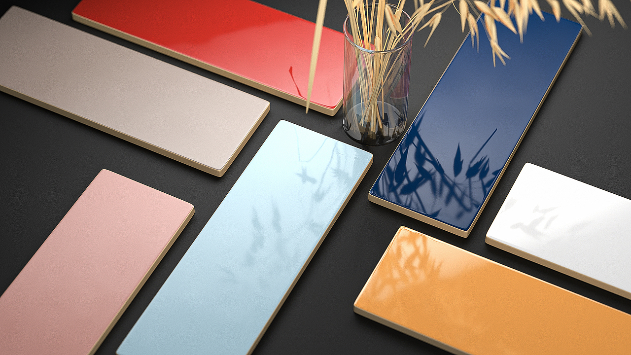 莫兰迪色瓷砖视频