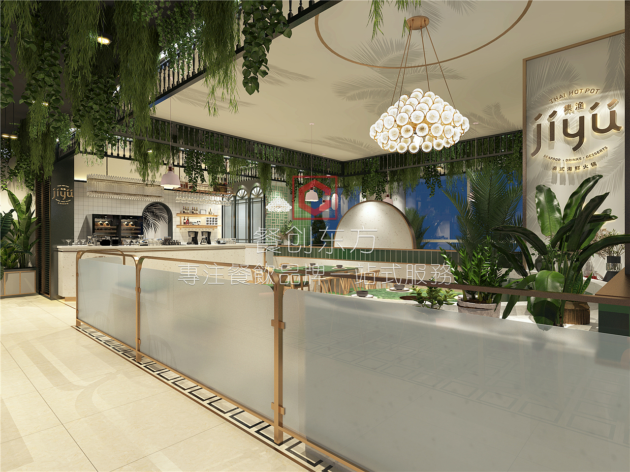集漁泰式海鮮火鍋設計（圖ZMjEwNDg2MjI4） - 家裝設計 - 站酷設計師餐創(chuàng)東方品牌策劃原創(chuàng)素材 - 站酷ZCOOL