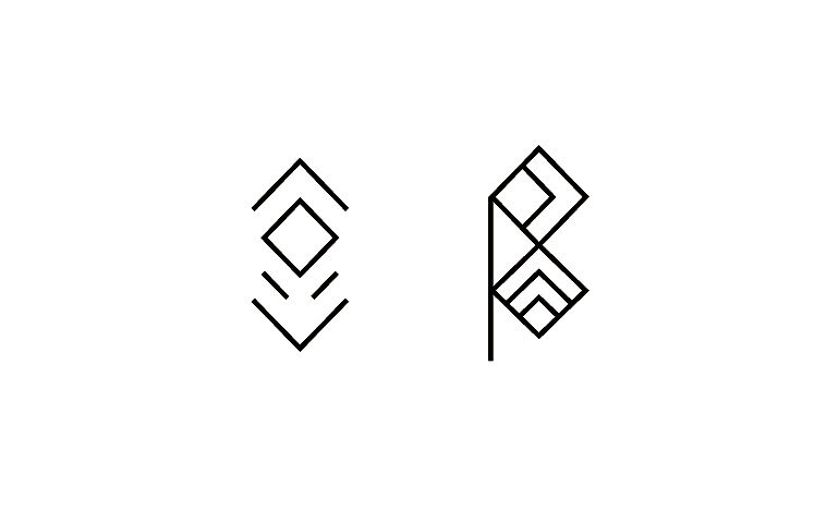 基于古彝文形态特征的汉字字体设计——彝象汉字（图ZMTU2NjU1NTYw） - 字体/字形 - 站酷设计师y茕茕白兔原创素材 - 站酷ZCOOL