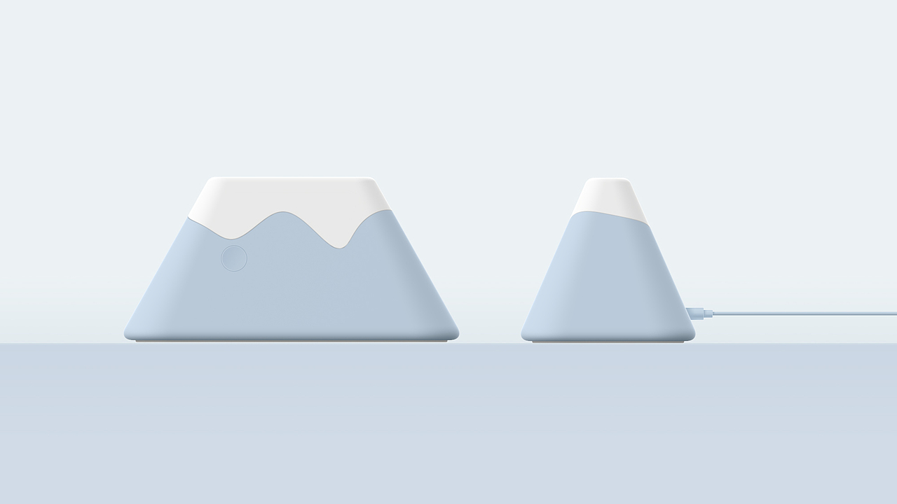 【雪山之诗】冰雪小镇文创设计|工业/产品|生活用品|杂鱼丸_原创作品