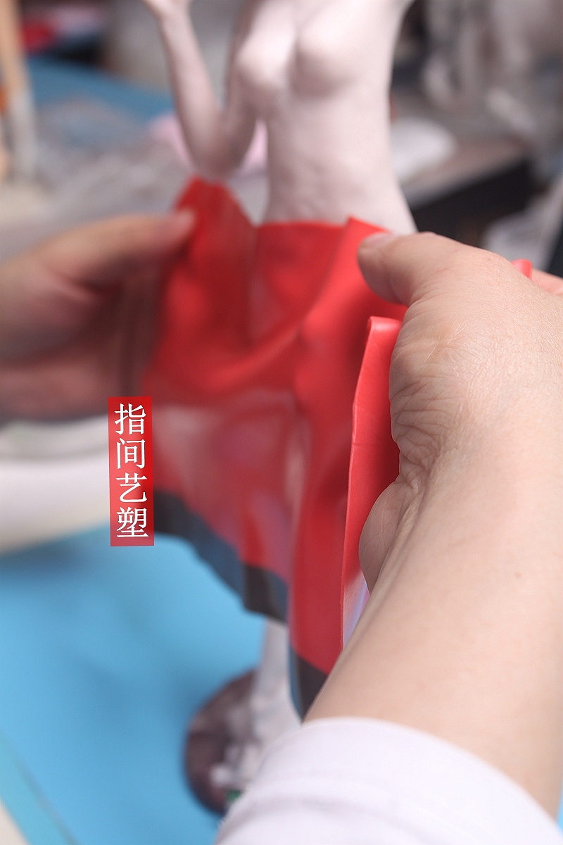 贺加贵面塑软陶(古典仕女)