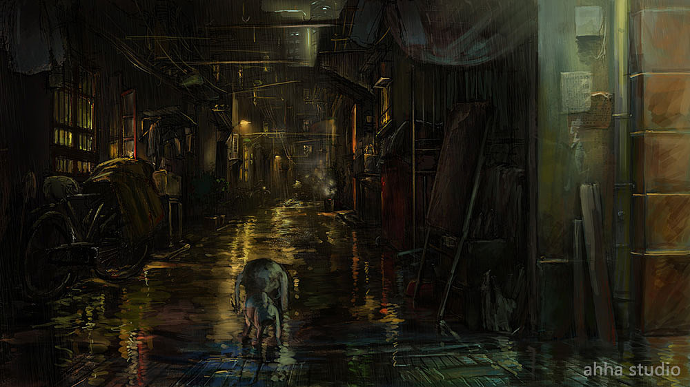 手绘&3D渲染图#ahha studio#（图ZNzAwNjUwODQ=） - 场景 - 站酷设计师bettylkw原创素材 - 站酷ZCOOL