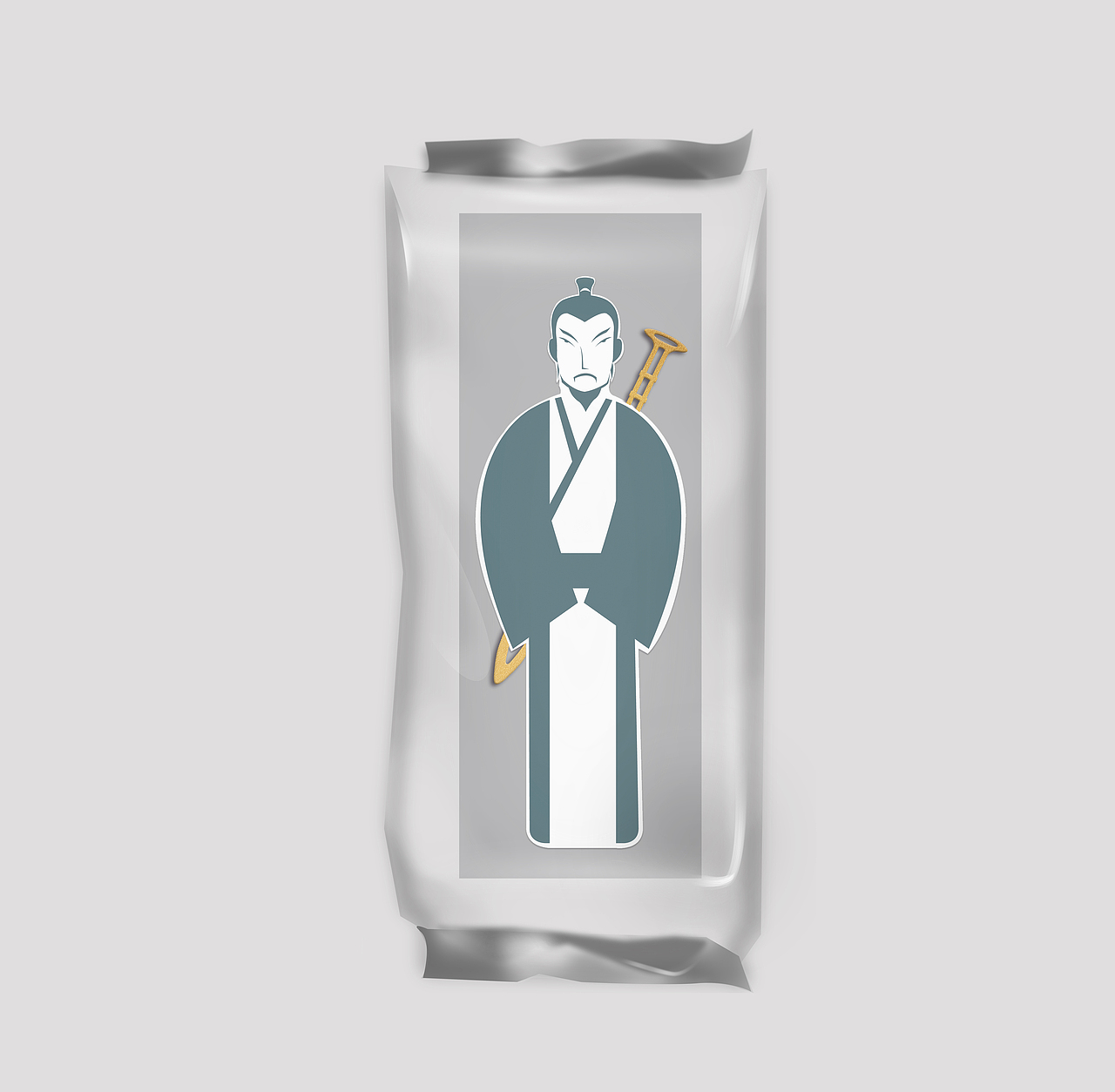 金色劍形書簡(jiǎn)包裝設(shè)計(jì)效果圖二（文創(chuàng)產(chǎn)品樣品）（圖ZOTA1MDgwMzY=） - 包裝 - 站酷設(shè)計(jì)師xiongwei9312原創(chuàng)素材 - 站酷ZCOOL