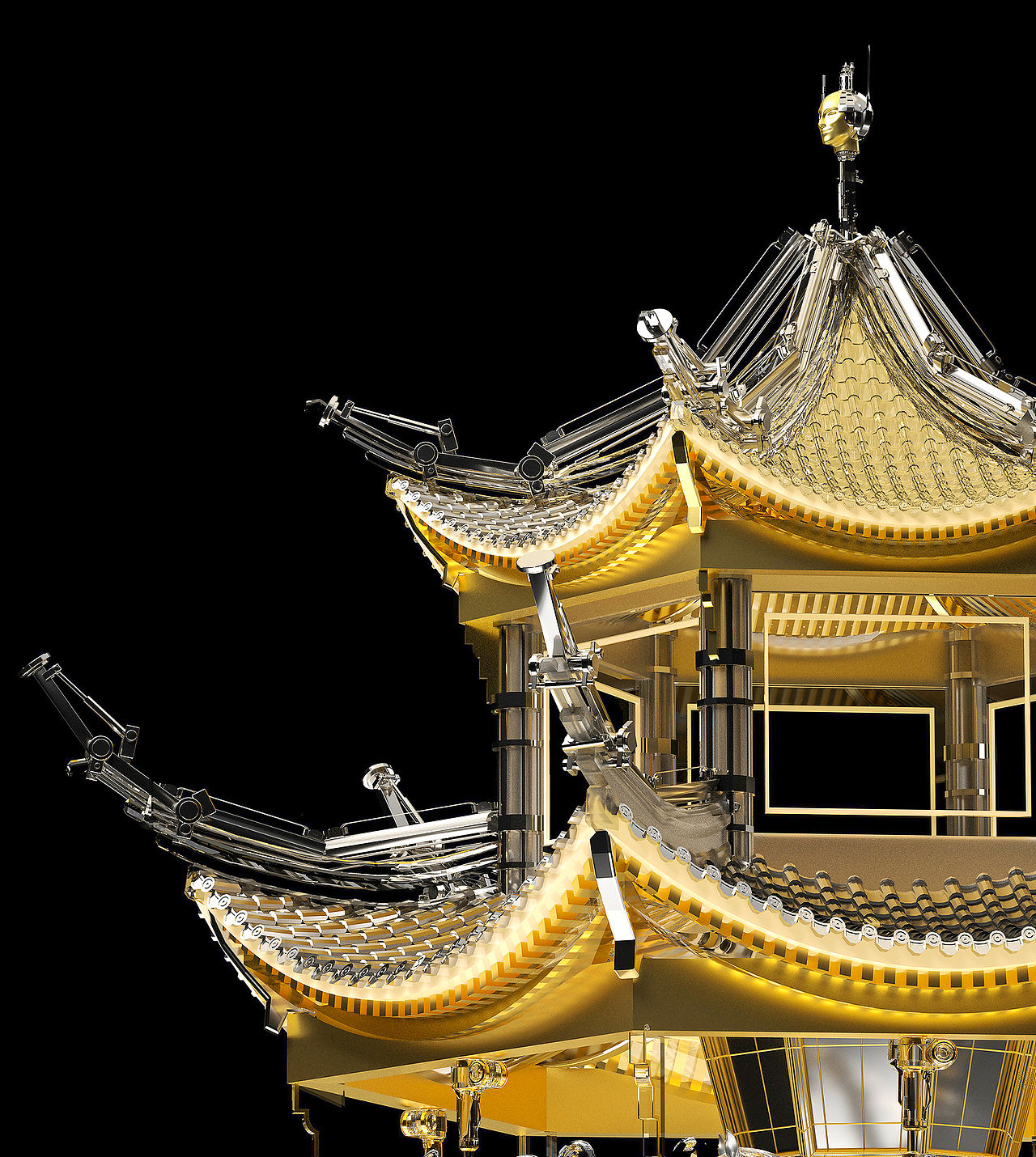 机械木马亭（图ZMjU4Njk2MjM2） - 实验艺术 - 站酷设计师AsaAnemone原创素材 - 站酷ZCOOL