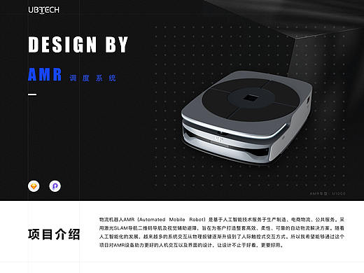 智能物流机器人AMR调度系统
