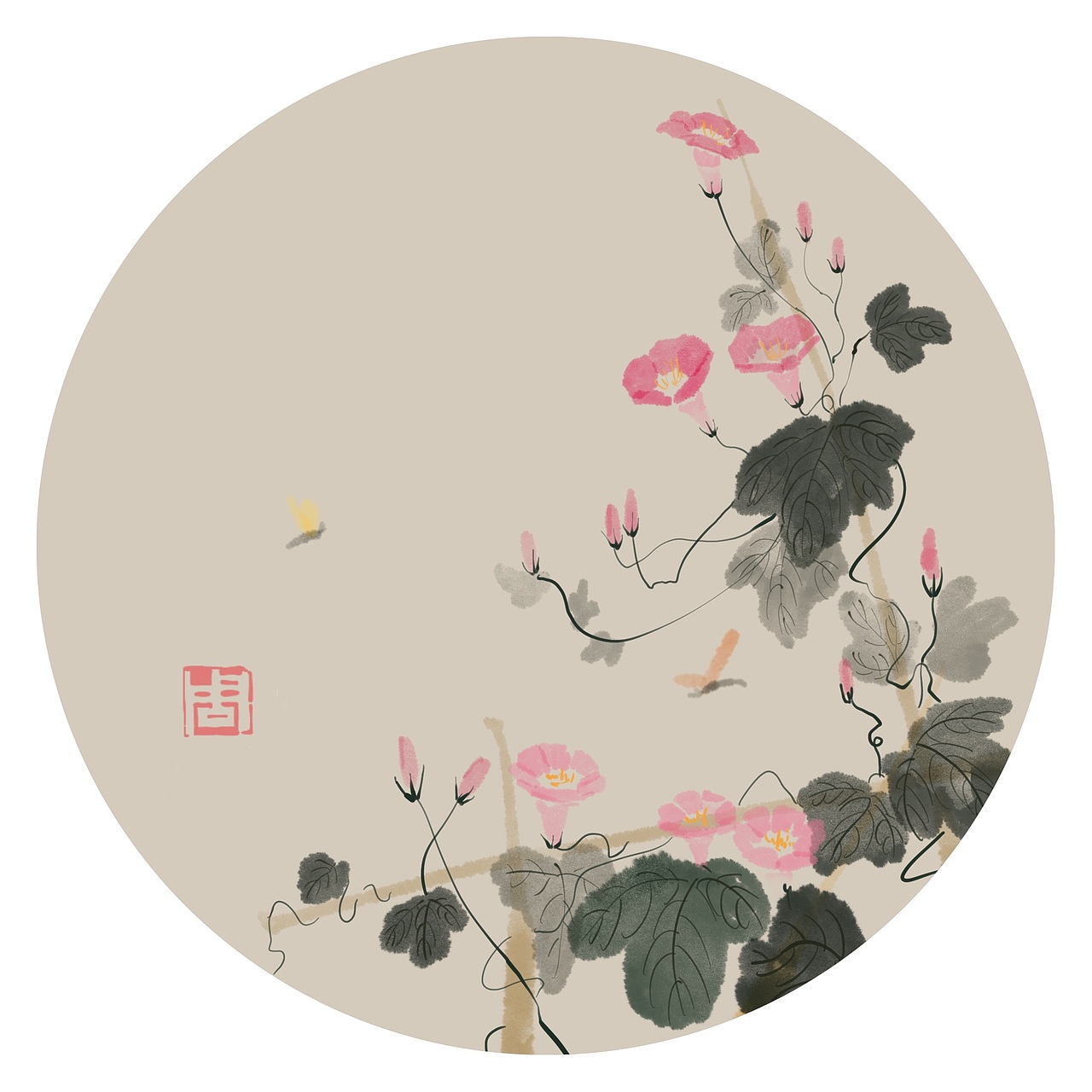 插画国风（图ZMTUyOTA4NDg4） - 艺术插画 - 站酷设计师西瓜可乐冰淇淋原创素材 - 站酷ZCOOL