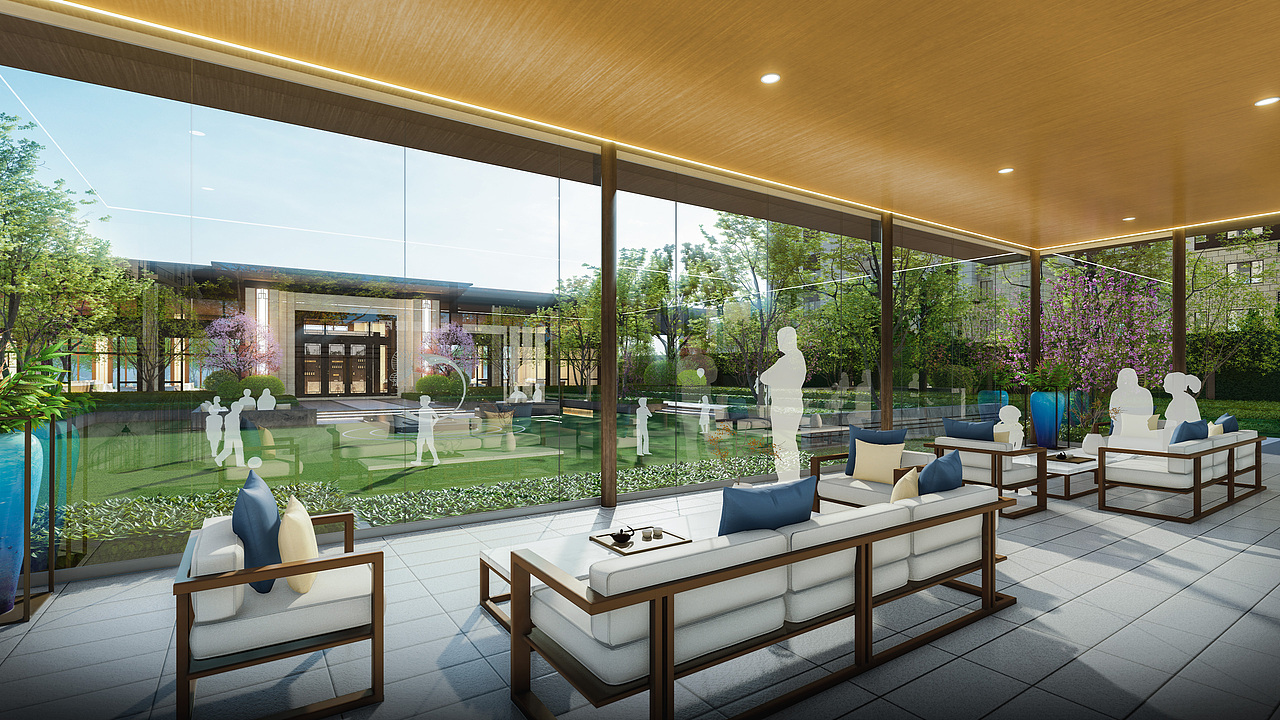 lumion示范区渲染效果图(一)