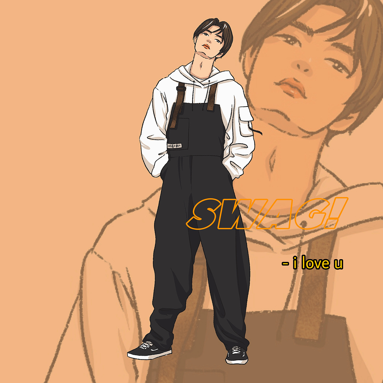 不同风格插画尝试